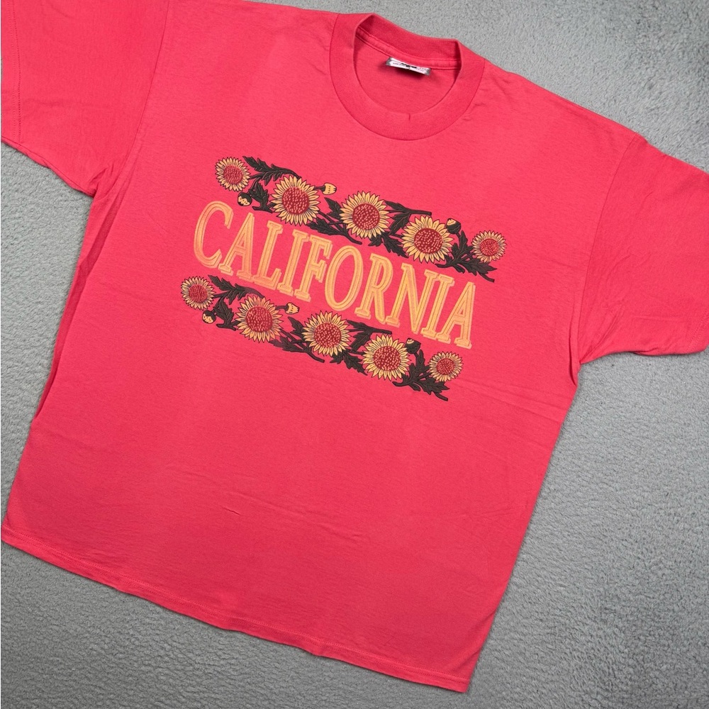 Vintage 90s California sunflower T-shirt
